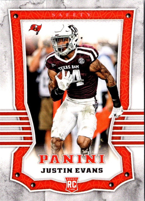 2017 Panini Justin Evans #154 Rookie