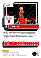 2022 Donruss Holo Laser Red/Gold Lonzo Ball #29