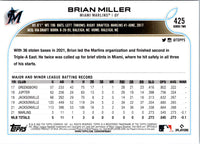 2022 Topps Brian Miller #425 Rookie