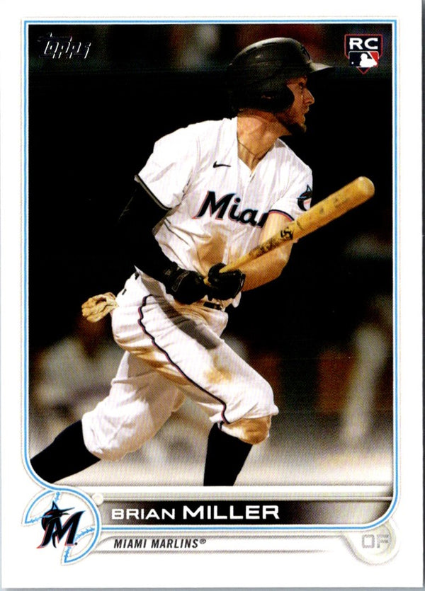 2022 Topps Brian Miller #425 Rookie