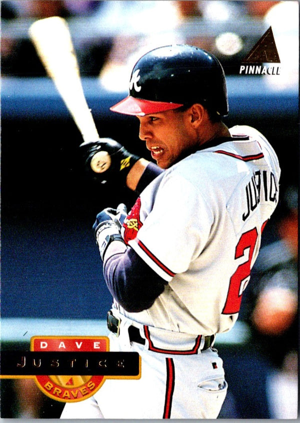 1994 Pinnacle David Justice #40