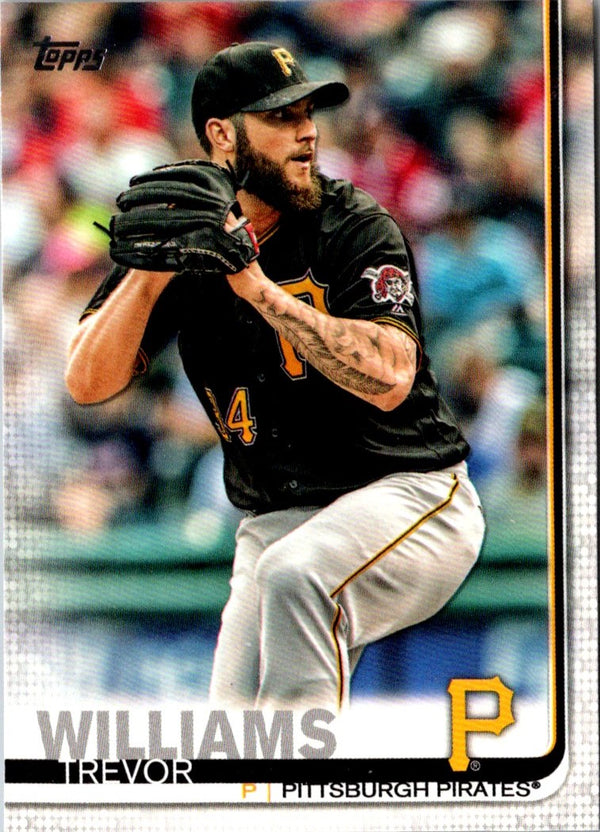 2019 Topps Pittsburgh Pirates Trevor Williams #PI-7