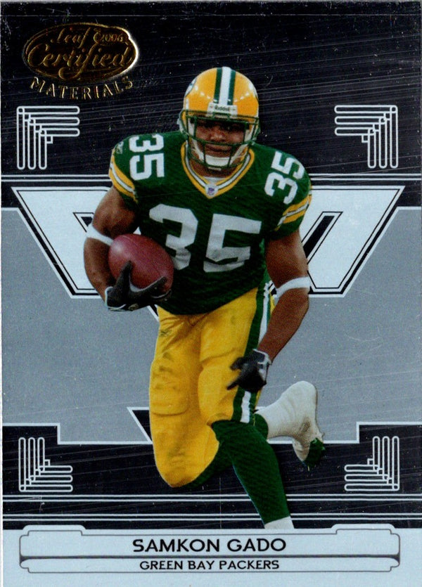 2006 Leaf Certified Materials Samkon Gado #55