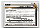 2021 Bowman Draft Chrome Jackson Wolf