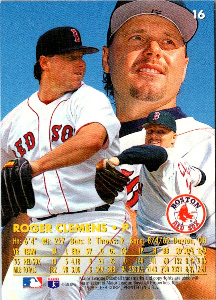 1995 Studio Roger Clemens