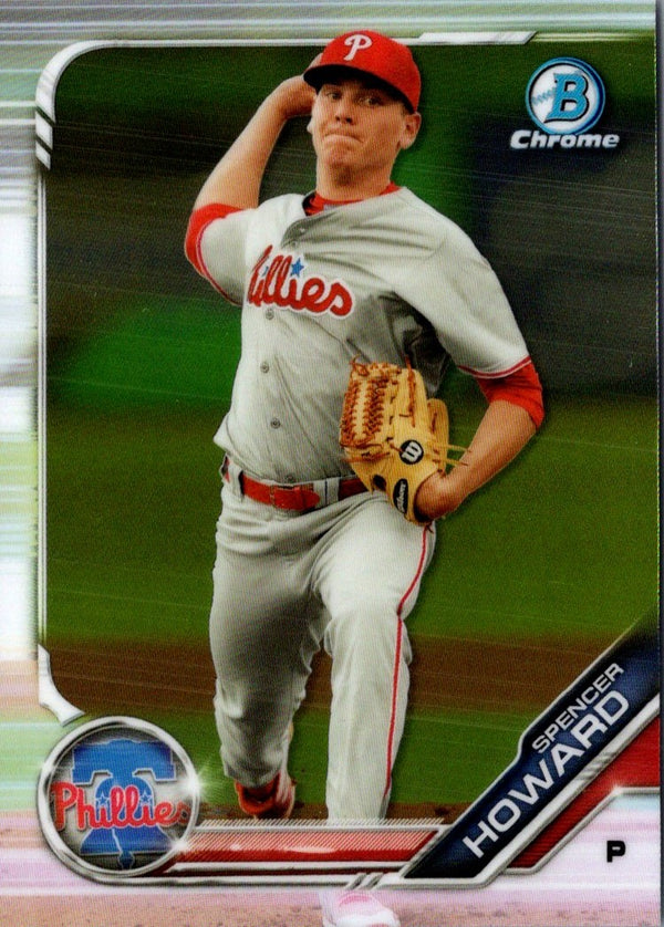 2019 Bowman Chrome Prospects Spencer Howard #BCP-161