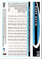 2012 Topps Wade Davis #578