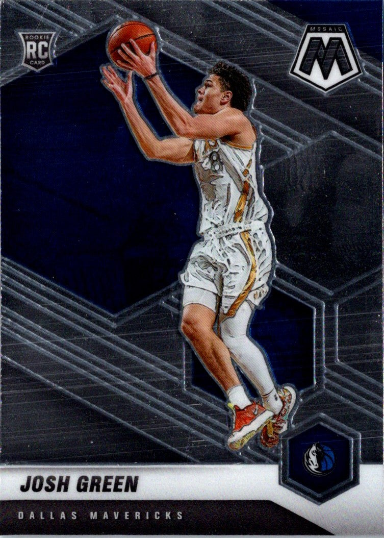 2020 Panini Mosaic Reactive Blue Josh Green