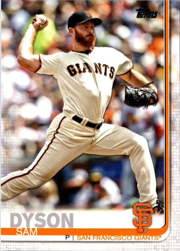 2019 Topps Heritage San Francisco Giants #696