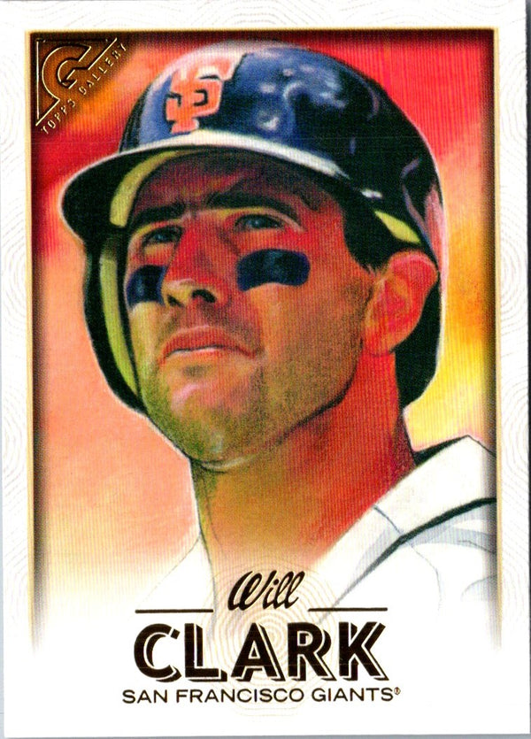 2018 Topps Gallery Will Clark #55