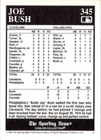 1992 Conlon Collection TSN Joe Bush #345