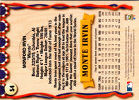 1993 Ted Williams Monte Irvin #54