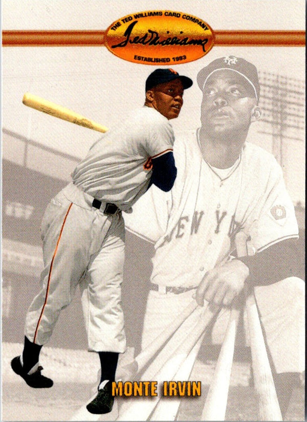 1993 Ted Williams Monte Irvin #54