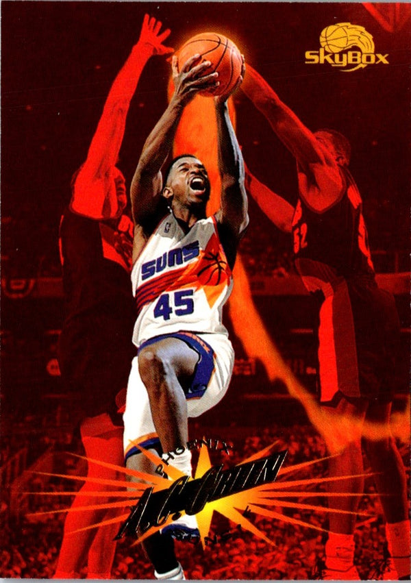 1995 SkyBox Premium A.C. Green #195