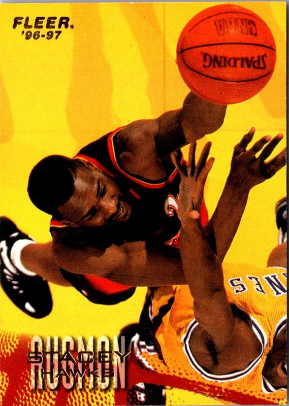 1996 Fleer Stacey Augmon #1
