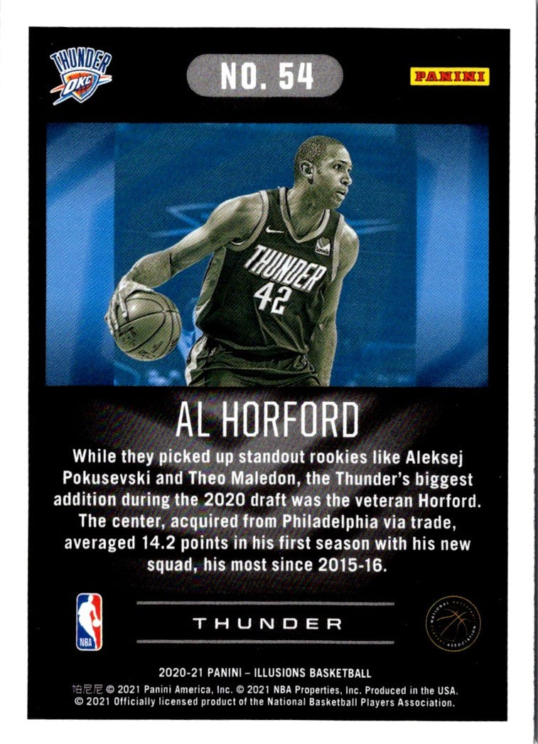 2020 Panini Illusions Al Horford