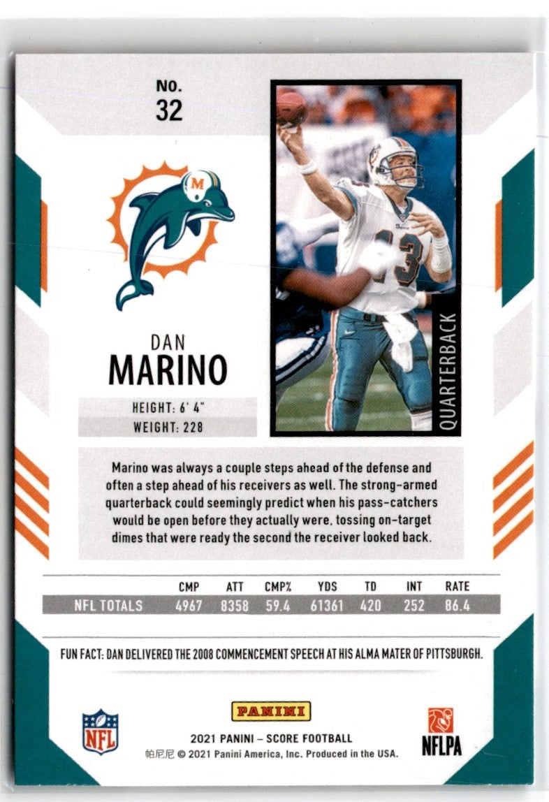 2021 Score Dan Marino