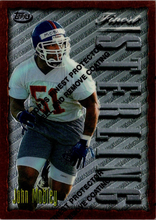 1996 Topps Finest Pepper Johnson #38