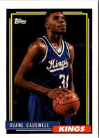 1992 Topps Gold Duane Causwell #323