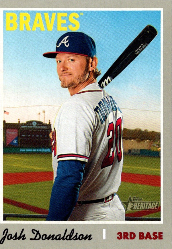 2019 Topps Heritage Josh Donaldson #278