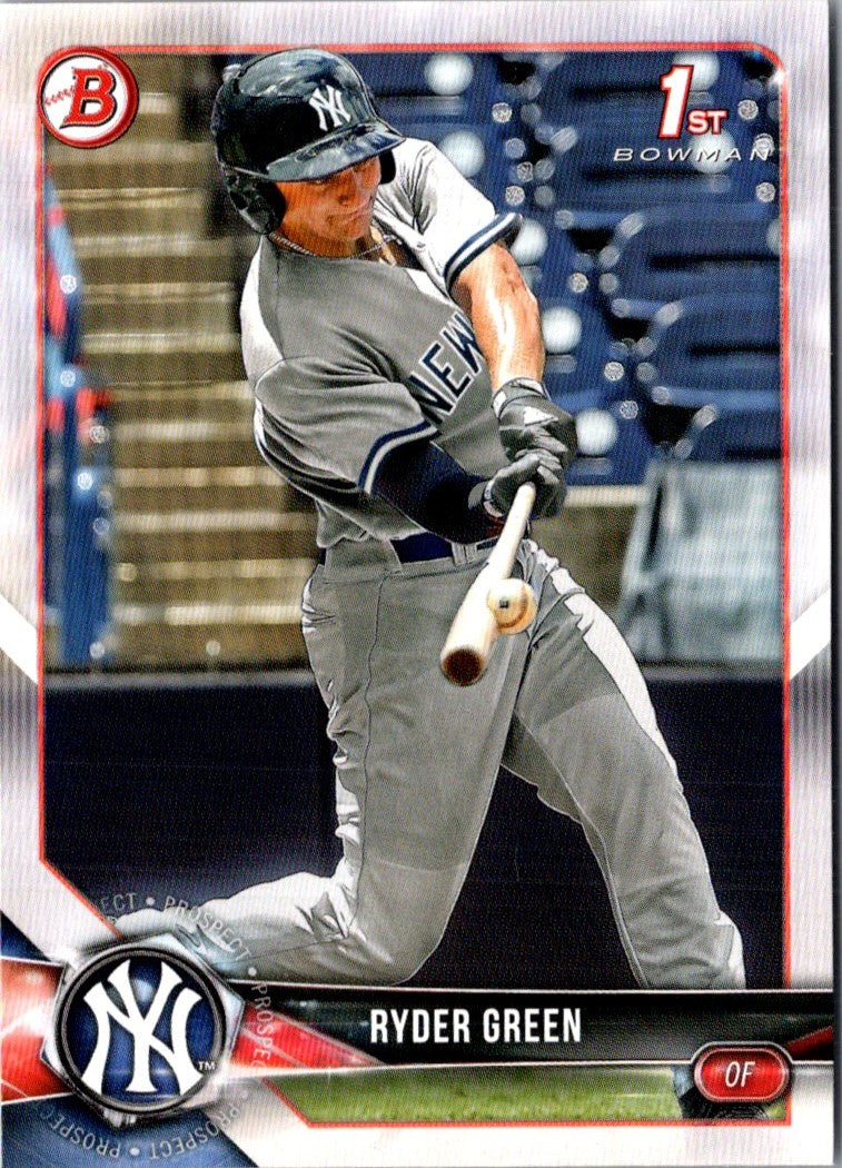 2018 Bowman Draft Ryder Green