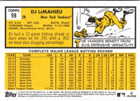 2021 Topps Archives Signature Series Active Player Edition DJ Lemahieu D.J. LeMahieu #6