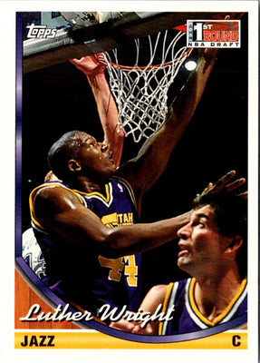 1993 Topps Gold Luther Wright #244