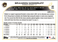 2022 Topps Chrome Brandon Woodruff #44