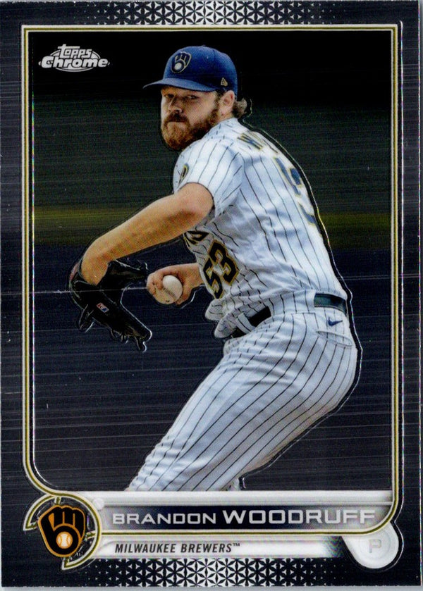 2022 Topps Chrome Brandon Woodruff #44