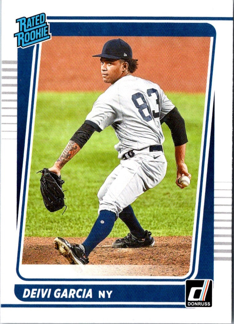 2021 Donruss Blue Deivi Garcia
