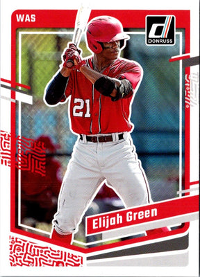 2023 Donruss Elijah Green #150