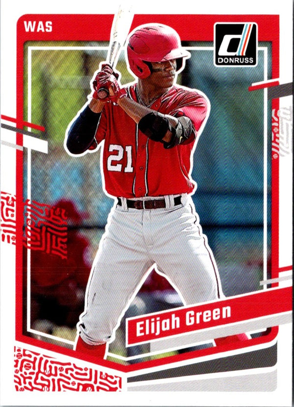 2023 Donruss Elijah Green #150