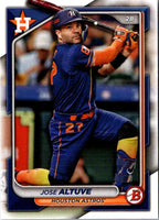 2024 Bowman Green Pattern Jose Altuve #73