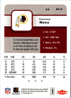 2006 Fleer Santana Moss #99