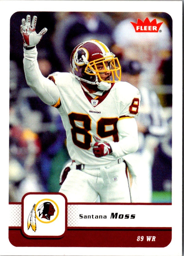 2006 Fleer Santana Moss #99