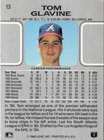 1990 Leaf Tom Glavine #13