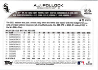 2022 Topps Update A.J. Pollock #US204