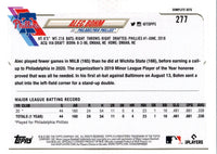 2021 Topps Blue Alec Bohm #277