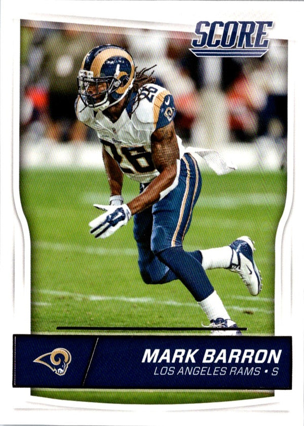 2016 Score Scorecard Mark Barron #299