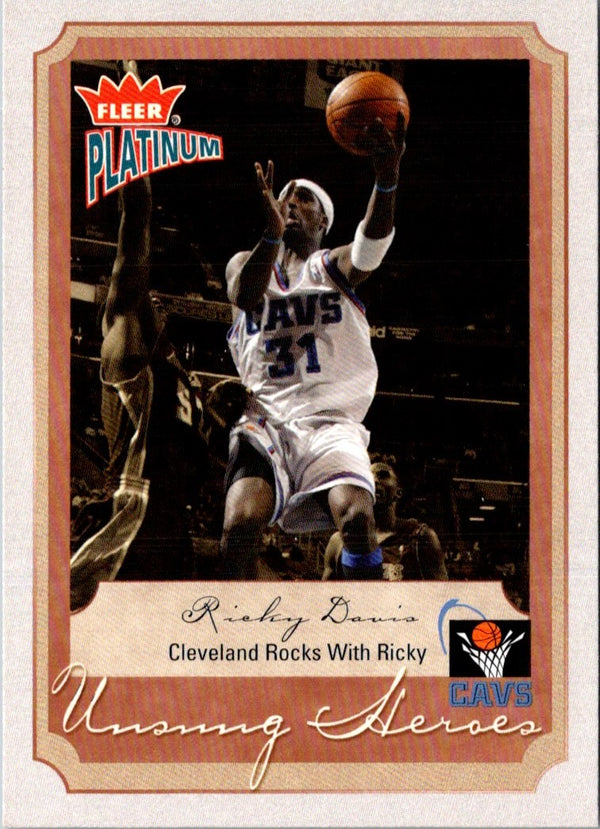 2002 Fleer Platinum Ricky Davis #148