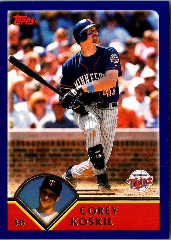 2003 Topps Home Team Advantage Corey Koskie #148