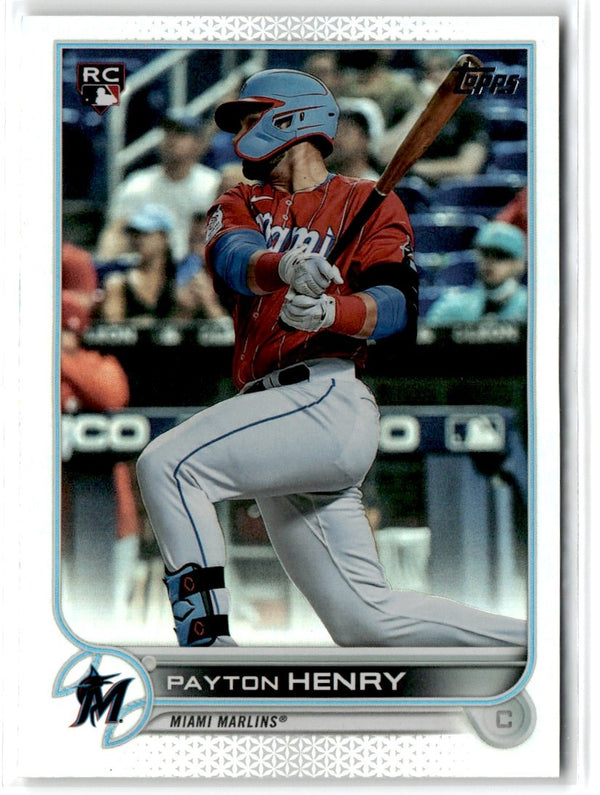 2022 Topps Payton Henry #611 Rookie