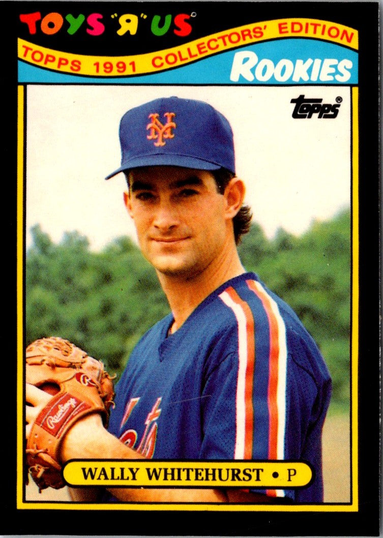 1991 Topps Toys'R'Us Rookies Wally Whitehurst