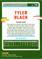 2023 Donruss Holo Blue Tyler Black #136