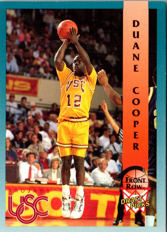 1992 Front Row Draft Picks Duane Cooper #86