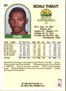 1989 Hoops Sedale Threatt