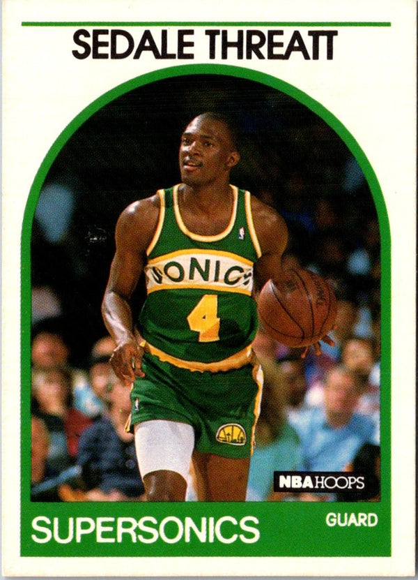 1989 Hoops Sedale Threatt #287
