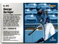 2021 Panini Mosaic Big Fly George Springer #BF6