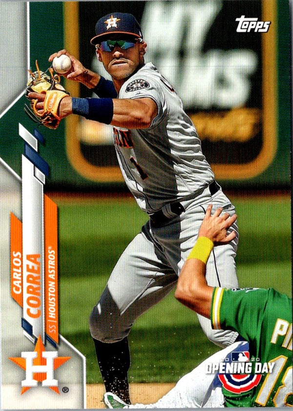 2020 Topps Opening Day Carlos Correa #124