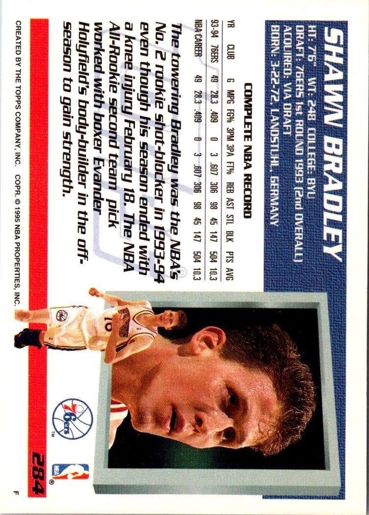 1994 Topps Shawn Bradley